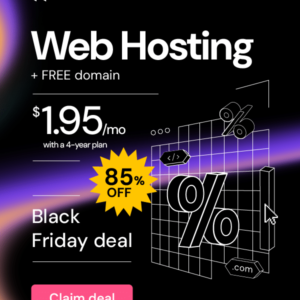 Best Black Friday web hosting deals 2024 offer